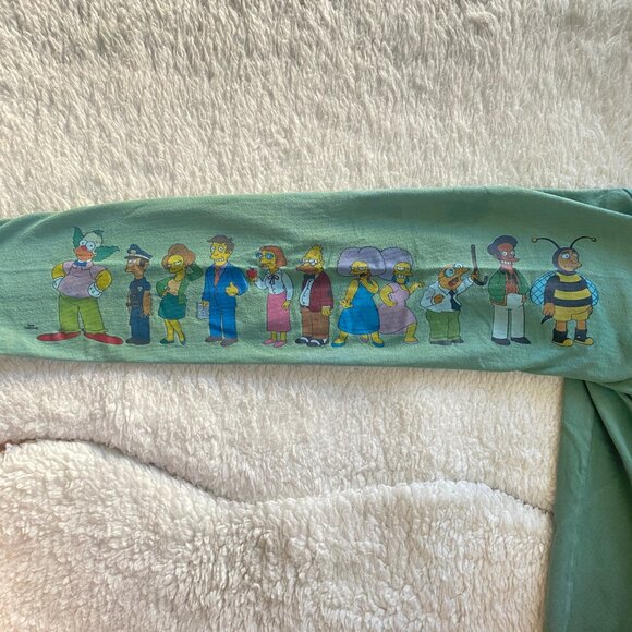 Simpsons x H&M Long Sleeve T-Shirt – Characters on Both Sleeves – Size Small - Picture 6 of 13